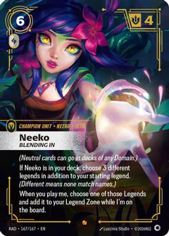 Neeko, Bleeding In (167/167) [Radiance] Foil-1
