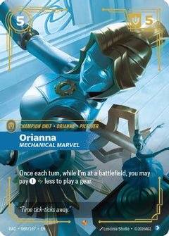 Orianna, Mechanical Marvel (068/167) [Radiance] Foil-1