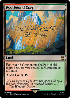 Rootbound Crag (300) [Doctor Who] - Deck Out Gaming