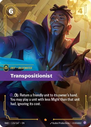 Transpositionist (115/167) [Radiance] Foil-1