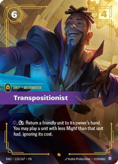 Transpositionist (115/167) [Radiance] Foil-1