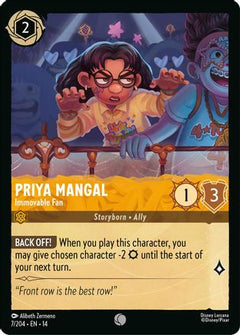 Priya Mangal - Immovable Fan (7/204) [Hyperia City] Cold Foil-1