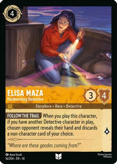 Elisa Maza - Hardworking Detective (16/204) [Hyperia City] Cold Foil-1