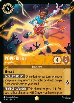 Powerline - Megastar (17/204) [Hyperia City] Cold Foil-1