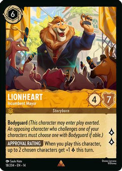 Lionheart - Incumbent Mayor (18/204) [Hyperia City] Cold Foil-1