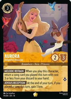 Aurora - Delightful Musician (19/204) [Hyperia City] Cold Foil-1
