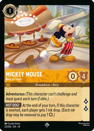 Mickey Mouse - Best in Town (23/204) [Hyperia City]-1