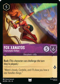 Fox Xanatos - Charismatic Outlaw (49/204) [Hyperia City] Cold Foil-1