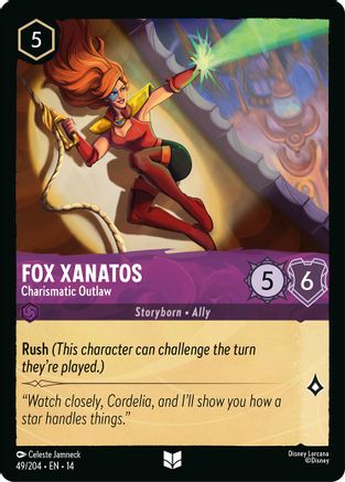 Fox Xanatos - Charismatic Outlaw (49/204) [Hyperia City]-1