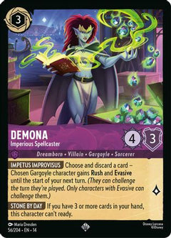 Demona - Imperious Spellcaster (56/204) [Hyperia City] Cold Foil-1