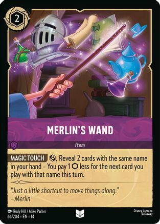 Merlin's Wand (66/204) [Hyperia City] Cold Foil-1