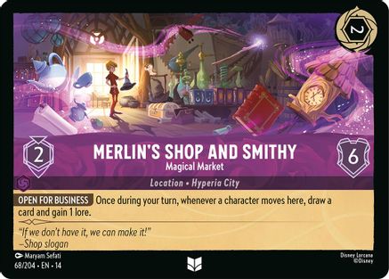 Merlin's Shop and Smithy - Magical Market (68/204) [Hyperia City]-1