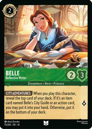 Belle - Reflective Writer (75/204) [Hyperia City]-1