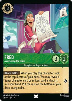 Fred - Assembling the Team (76/204) [Hyperia City] Cold Foil-1