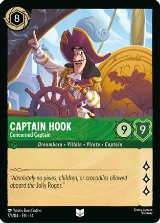 Captain Hook - Concerned Captain (77/204) [Hyperia City]-1