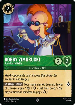 Bobby Zimuruski - Soundboard Whiz (84/204) [Hyperia City] Cold Foil-1