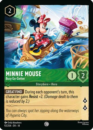 Minnie Mouse - Busy Go-Getter (92/204) [Hyperia City]-1