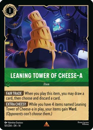 Leaning Tower of Cheese-a (101/204) [Hyperia City] Cold Foil-1