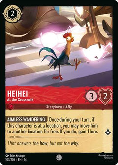 Heihei - At the Crosswalk (103/204) [Hyperia City] Cold Foil-1