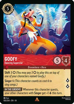 Goofy - Dancing Superstar (105/204) [Hyperia City]-1