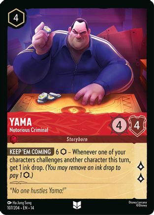 Yama - Notorious Criminal (107/204) [Hyperia City] Cold Foil-1