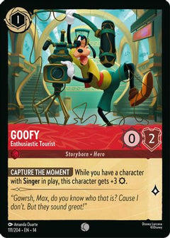Goofy - Enthusiastic Tourist (111/204) [Hyperia City] Cold Foil-1