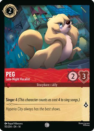 Peg - Late-Night Vocalist (115/204) [Hyperia City]-1