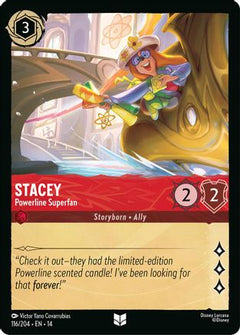 Stacey - Powerline Superfan (116/204) [Hyperia City] Cold Foil-1