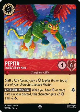 Pepita - Imelda's Right Hand (119/204) [Hyperia City] Cold Foil-1