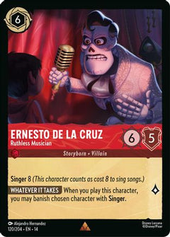 Ernesto de la Cruz - Ruthless Musician (120/204) [Hyperia City] Cold Foil-1