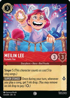 Meilin Lee - Ecstatic Fan (123/204) [Hyperia City] Cold Foil-1