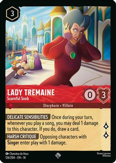 Lady Tremaine - Scornful Snob (126/204) [Hyperia City] Cold Foil-1