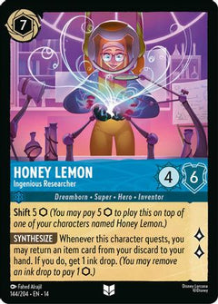 Honey Lemon - Ingenious Researcher (144/204) [Hyperia City] Cold Foil-1