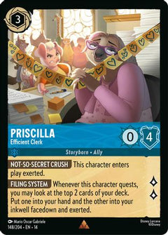 Priscilla - Efficient Clerk (148/204) [Hyperia City]-1