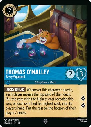 Thomas O'Malley - Savvy Vagabond (152/204) [Hyperia City] Cold Foil