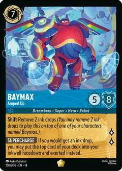 Baymax - Amped Up (158/204) [Hyperia City] Cold Foil-1