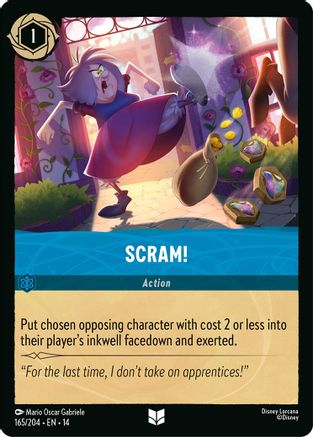 Scram! (165/204) [Hyperia City] Cold Foil-1