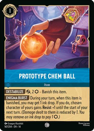 Prototype Chem Ball (167/204) [Hyperia City]-1