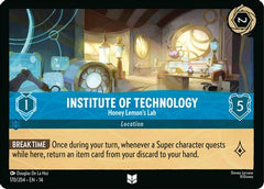 Institute of Technology - Honey Lemon's Lab (170/204) [Hyperia City] Cold Foil-1