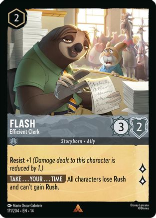 Flash - Efficient Clerk (171/204) [Hyperia City]-1