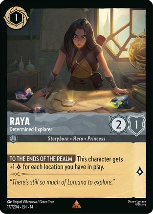Raya - Determined Explorer (177/204) [Hyperia City] Cold Foil-1