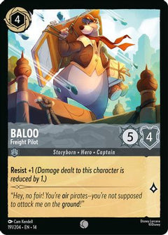 Baloo - Freight Pilot (191/204) [Hyperia City] Cold Foil-1
