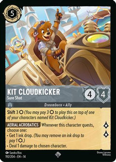Kit Cloudkicker - Sure Shot (192/204) [Hyperia City] Cold Foil-1