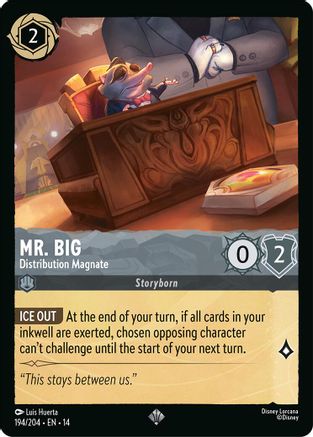 Mr. Big - Distribution Magnate (194/204) [Hyperia City] Cold Foil-1
