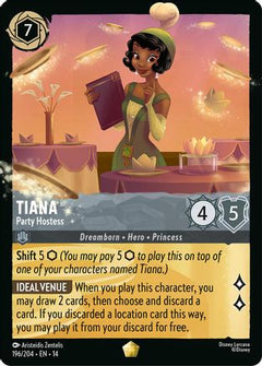 Tiana - Party Hostess (196/204) [Hyperia City] Cold Foil-1