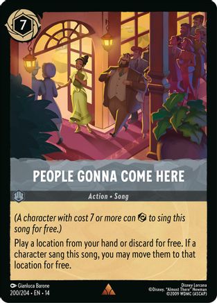People Gonna Come Here (200/204) [Hyperia City] Cold Foil-1