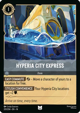 Hyperia City Express (201/204) [Hyperia City] Cold Foil-1