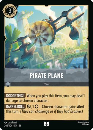 Pirate Plane (202/204) [Hyperia City]-1