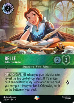Belle - Reflective Writer (Epic) (212/204) [Hyperia City] Holofoil-1