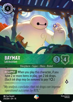 Baymax - Lab Assistant (Epic) (213/204) [Hyperia City] Holofoil-1